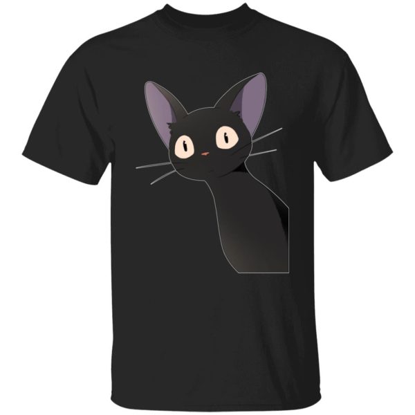 Kiki's Delivery Service Cat - Kiki’s Delivery Service  – Jiji Style 1 T Shirt-Apparel, Kiki's Delivery Service, Kiki's Delivery Service Cat, Tshirt