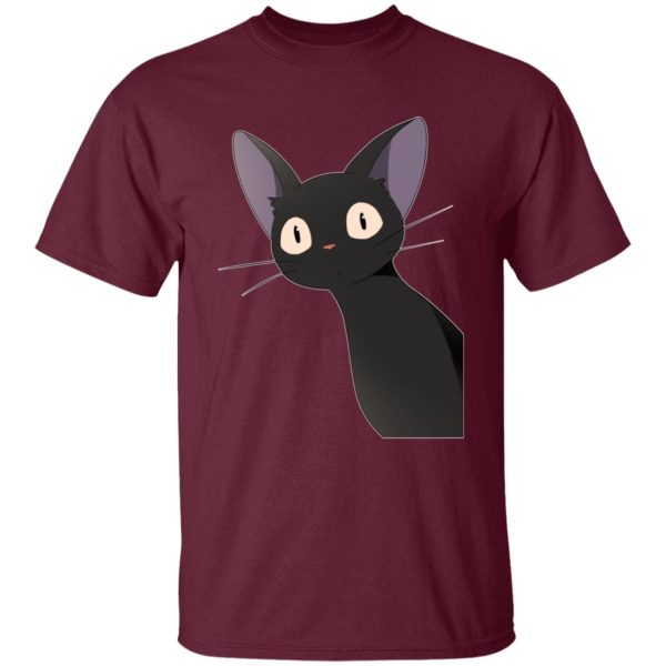 Kiki's Delivery Service Cat - Kiki’s Delivery Service  – Jiji Style 1 T Shirt-Apparel, Kiki's Delivery Service, Kiki's Delivery Service Cat, Tshirt