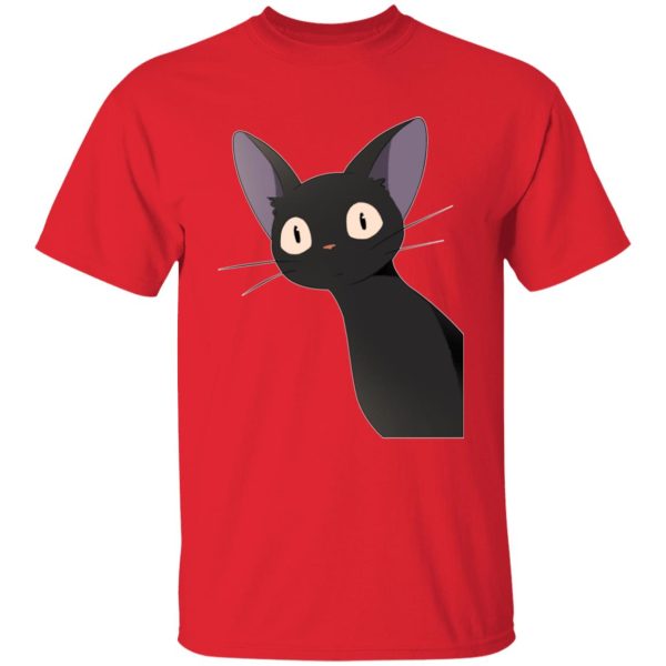 Kiki's Delivery Service Cat - Kiki’s Delivery Service  – Jiji Style 1 T Shirt-Apparel, Kiki's Delivery Service, Kiki's Delivery Service Cat, Tshirt