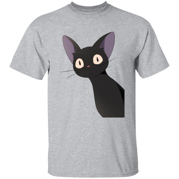 Kiki's Delivery Service Cat - Kiki’s Delivery Service  – Jiji Style 1 T Shirt-Apparel, Kiki's Delivery Service, Kiki's Delivery Service Cat, Tshirt