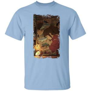 Chihiro From Spirited Away - Spirited Away Movie China Poster T Shirt-Apparel, Chihiro From Spirited Away, Spirited Away, Spirited Away Hayao, Spirited Away In Theaters, Tshirt