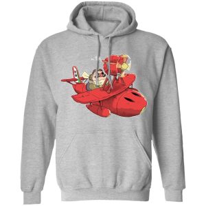 Porco Rosso Chibi Hoodie-Apparel, Hoodie, porco rosso