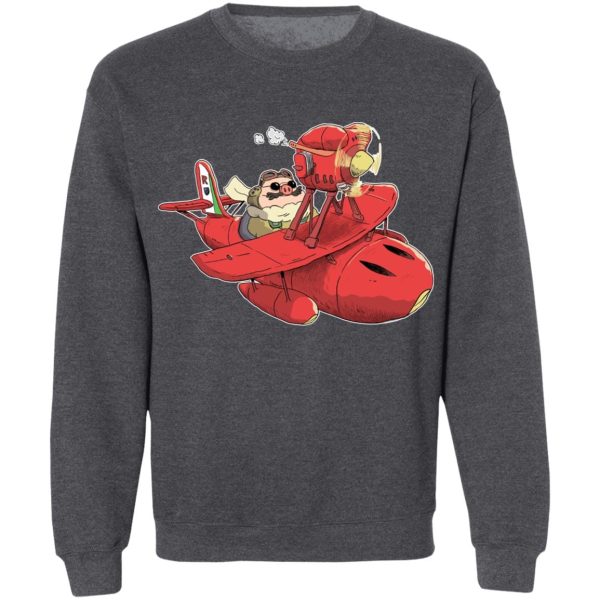 Porco Rosso Chibi Sweatshirt-Apparel, porco rosso, Sweatshirt