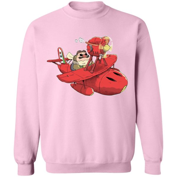 Porco Rosso Chibi Sweatshirt-Apparel, porco rosso, Sweatshirt