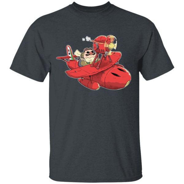 Porco Rosso Chibi T Shirt-Apparel, porco rosso, Tshirt