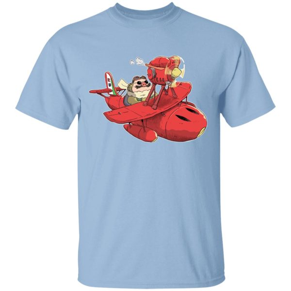 Porco Rosso Chibi T Shirt-Apparel, porco rosso, Tshirt