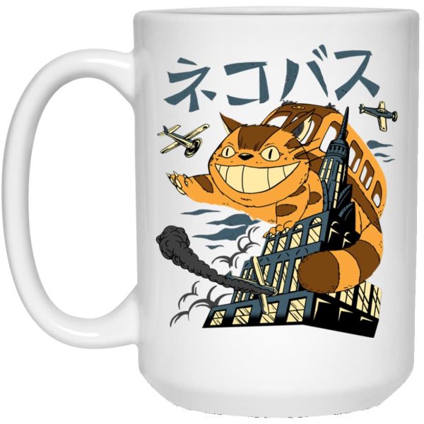 Totoro Shirt - The Cat Bus Kong Mug-House Decor, Mug, My Neighbor Totoro, Totoro Shirt