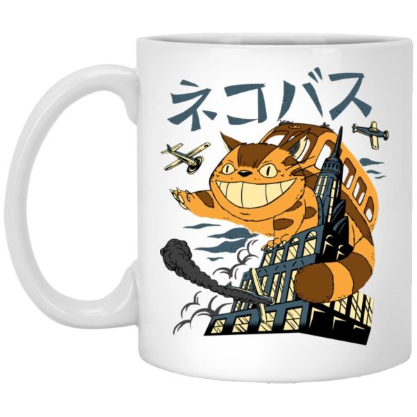 Totoro Shirt - The Cat Bus Kong Mug-House Decor, Mug, My Neighbor Totoro, Totoro Shirt