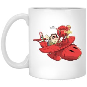 Porco Rosso Chibi Mug-House Decor, Mug, porco rosso