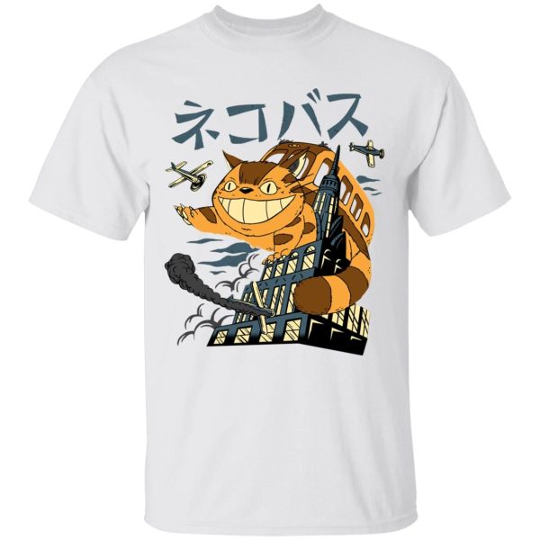 Totoro Restaurant - The Cat Bus Kong T Shirt-Apparel, My Neighbor Totoro, Totoro Restaurant, Tshirt