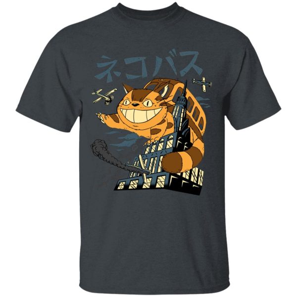 Totoro Restaurant - The Cat Bus Kong T Shirt-Apparel, My Neighbor Totoro, Totoro Restaurant, Tshirt