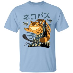 Totoro Restaurant - The Cat Bus Kong T Shirt-Apparel, My Neighbor Totoro, Totoro Restaurant, Tshirt