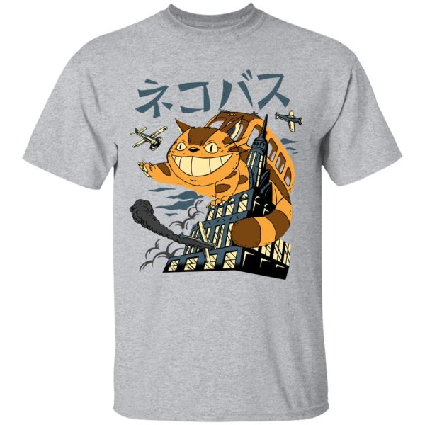 Totoro Restaurant - The Cat Bus Kong T Shirt-Apparel, My Neighbor Totoro, Totoro Restaurant, Tshirt