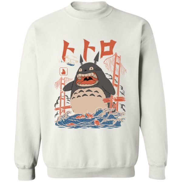 My Neighbor Totoro Japanese - Totoro Kong Sweatshirt-Apparel, My Neighbor Totoro, My Neighbor Totoro Japanese, Sweatshirt