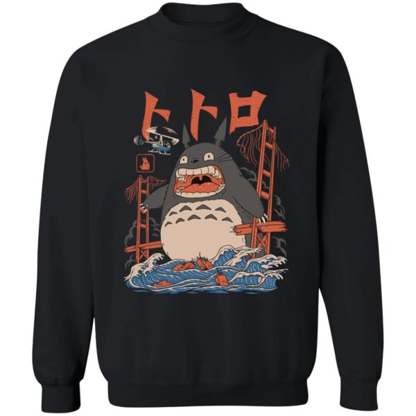 My Neighbor Totoro Japanese - Totoro Kong Sweatshirt-Apparel, My Neighbor Totoro, My Neighbor Totoro Japanese, Sweatshirt