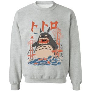 My Neighbor Totoro Japanese - Totoro Kong Sweatshirt-Apparel, My Neighbor Totoro, My Neighbor Totoro Japanese, Sweatshirt