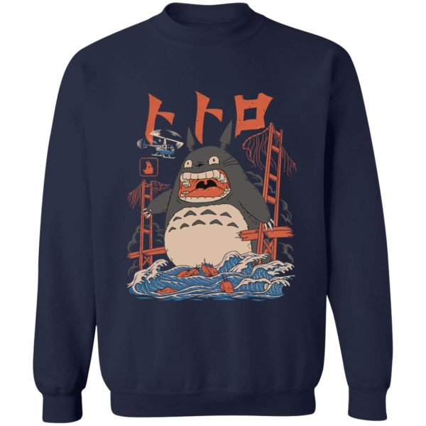 My Neighbor Totoro Japanese - Totoro Kong Sweatshirt-Apparel, My Neighbor Totoro, My Neighbor Totoro Japanese, Sweatshirt