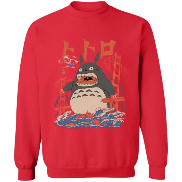 My Neighbor Totoro Japanese - Totoro Kong Sweatshirt-Apparel, My Neighbor Totoro, My Neighbor Totoro Japanese, Sweatshirt