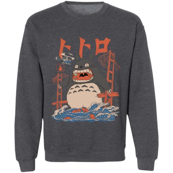 My Neighbor Totoro Japanese - Totoro Kong Sweatshirt-Apparel, My Neighbor Totoro, My Neighbor Totoro Japanese, Sweatshirt