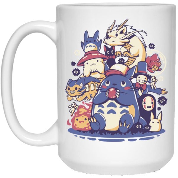 Mei Totoro - Totoro and Friends Mug-House Decor, Mei Totoro, Mug, My Neighbor Totoro