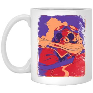 Porco Rosso Retro Mug-House Decor, Mug, porco rosso