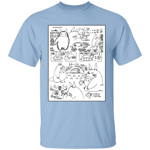 Dai-totoro - Totoro Original Character Sketch T Shirt Unisex-Apparel, Dai-totoro, My Neighbor Totoro