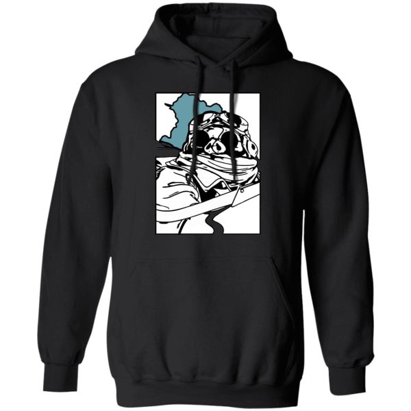 Porco Rosso Poster Hoodie Unisex-Apparel, porco rosso