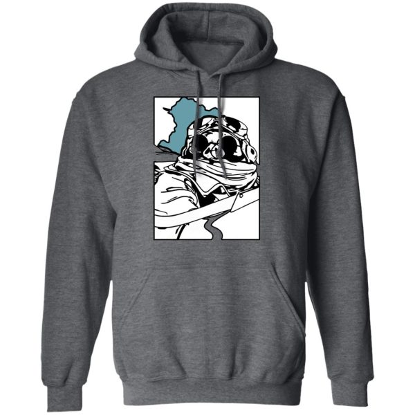 Porco Rosso Poster Hoodie Unisex-Apparel, porco rosso