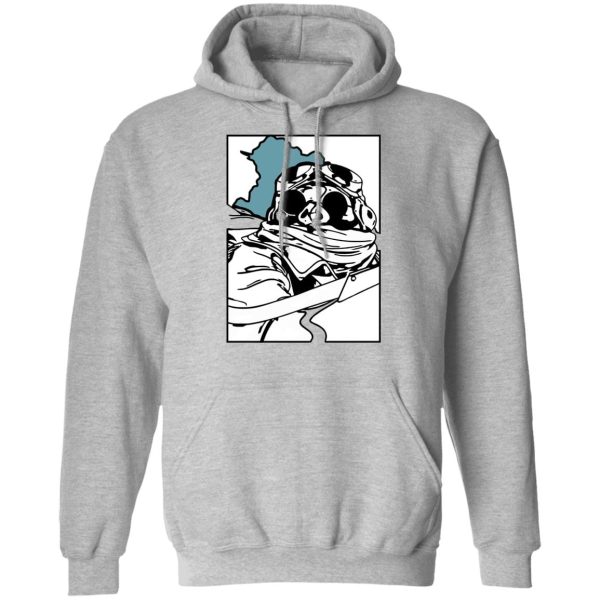 Porco Rosso Poster Hoodie Unisex-Apparel, porco rosso