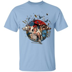 Princess Mononoke Poster - Princess Mononoke Kokyo T Shirt Unisex-Apparel, princess mononoke, Princess Mononoke Poster