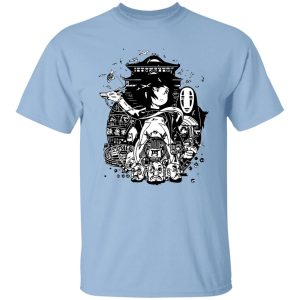 Haku Spirited Away Dragon - Spirited Away Art Collection T Shirt Unisex-Apparel, Haku Spirited Away Dragon, Spirited Away