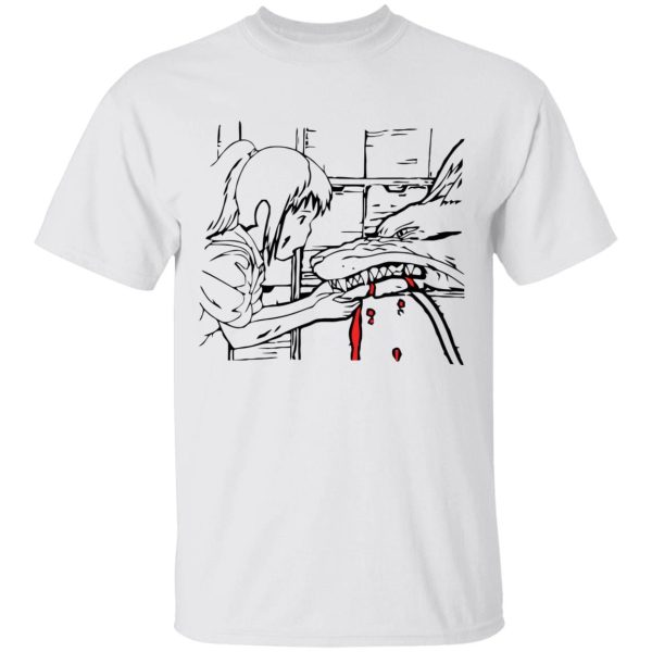 Characters Spirited Away - Spirited Away – Sen and Haku T Shirt Unisex-Apparel, Characters Spirited Away, Spirited Away