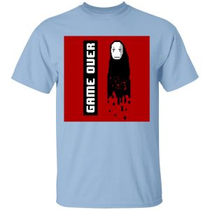 Spirited Away Japanese - Spirited Away No Face 8 BIT Game Over T Shirt-Apparel, Spirited Away, Spirited Away Japanese