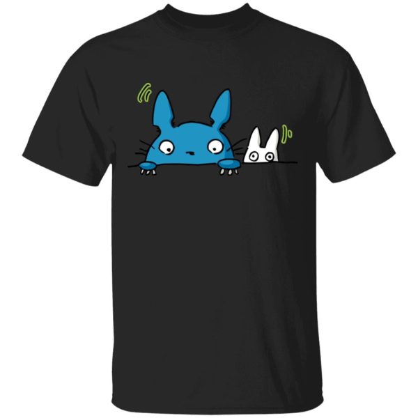 Totoro Umbrella - Mini Twins Totoro T Shirt Unisex-Apparel, My Neighbor Totoro, Totoro Umbrella, Tshirt