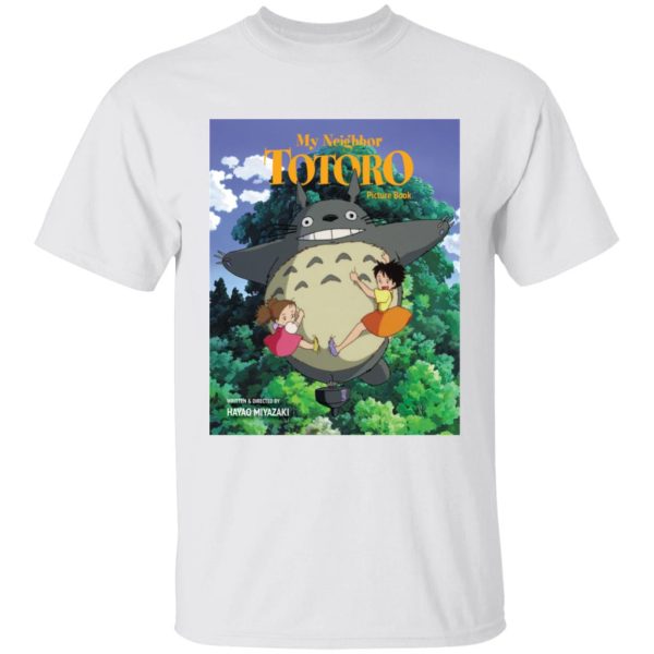 Is Totoro Forest Japan Safe - My Neighbor Totoro On The Tree T Shirt-Apparel, Is Totoro Forest Japan Safe, My Neighbor Totoro, Tshirt