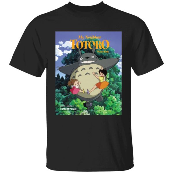 Is Totoro Forest Japan Safe - My Neighbor Totoro On The Tree T Shirt-Apparel, Is Totoro Forest Japan Safe, My Neighbor Totoro, Tshirt