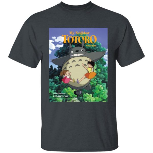 Is Totoro Forest Japan Safe - My Neighbor Totoro On The Tree T Shirt-Apparel, Is Totoro Forest Japan Safe, My Neighbor Totoro, Tshirt