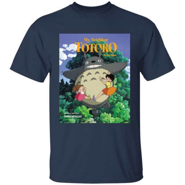 Is Totoro Forest Japan Safe - My Neighbor Totoro On The Tree T Shirt-Apparel, Is Totoro Forest Japan Safe, My Neighbor Totoro, Tshirt