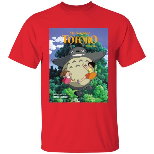 Is Totoro Forest Japan Safe - My Neighbor Totoro On The Tree T Shirt-Apparel, Is Totoro Forest Japan Safe, My Neighbor Totoro, Tshirt