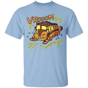 My Friend Totoro - My Neighbor Totoro – Cat Bus T Shirt Unisex-Apparel, My Friend Totoro, My Neighbor Totoro, Tshirt