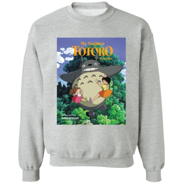 Studio Ghibli My Neighbor Totoro - My Neighbor Totoro On The Tree Sweatshirt-Apparel, My Neighbor Totoro, Studio Ghibli My Neighbor Totoro, Sweatshirt