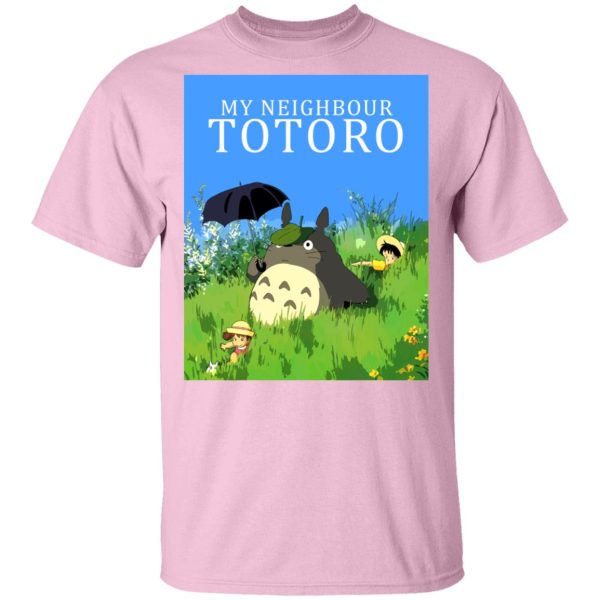 Totoro Plush Toy - My Neighbor Totoro T Shirt Unisex-Apparel, My Neighbor Totoro, Totoro Plush Toy, Tshirt