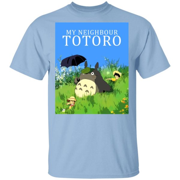 Totoro Plush Toy - My Neighbor Totoro T Shirt Unisex-Apparel, My Neighbor Totoro, Totoro Plush Toy, Tshirt