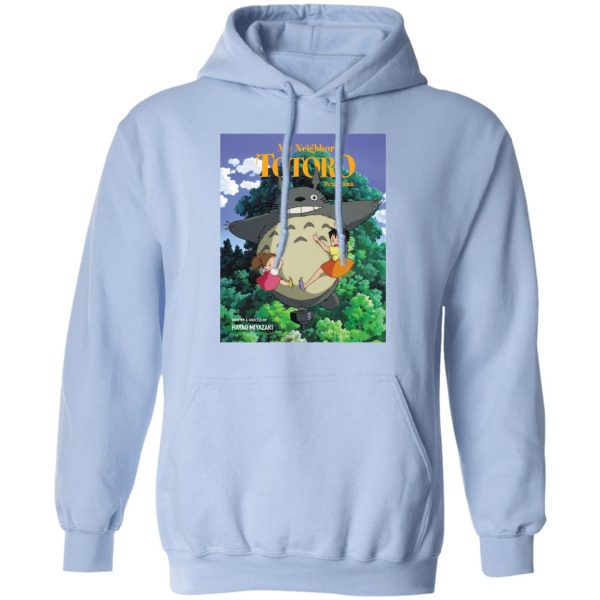 Totoro And Mei - My Neighbor Totoro On The Tree Hoodie-Apparel, Hoodie, My Neighbor Totoro, Totoro And Mei