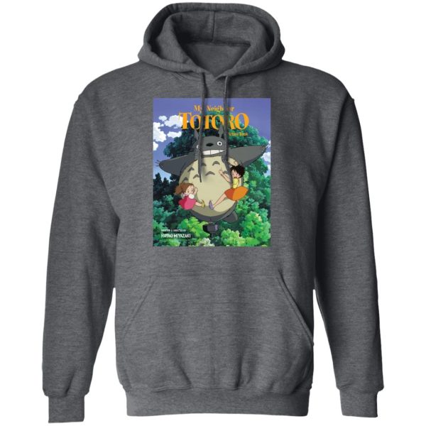 Totoro And Mei - My Neighbor Totoro On The Tree Hoodie-Apparel, Hoodie, My Neighbor Totoro, Totoro And Mei