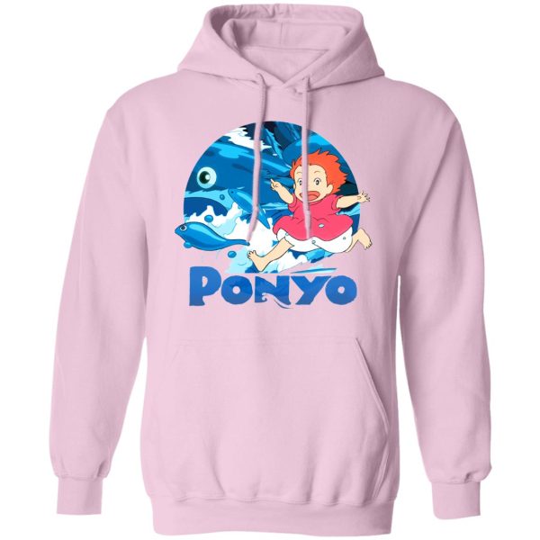 Where Can I Watch Ponyo - Ghibli Studio Ponyo On The Waves Hoodie Unisex-Apparel, Hoodie, ponyo, Where Can I Watch Ponyo