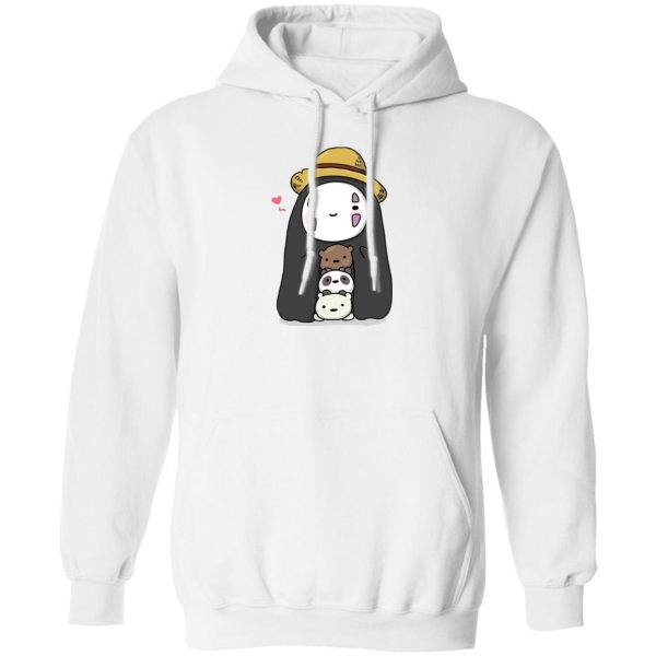 Spirited Away Director - Kaonashi No Face Wearing a Hat Hoodie-Apparel, Hoodie, kaonashi, no face, Spirited Away, Spirited Away Director