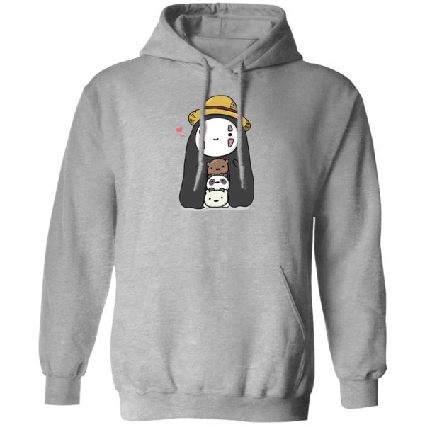 Spirited Away Director - Kaonashi No Face Wearing a Hat Hoodie-Apparel, Hoodie, kaonashi, no face, Spirited Away, Spirited Away Director