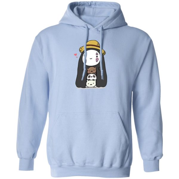 Spirited Away Director - Kaonashi No Face Wearing a Hat Hoodie-Apparel, Hoodie, kaonashi, no face, Spirited Away, Spirited Away Director