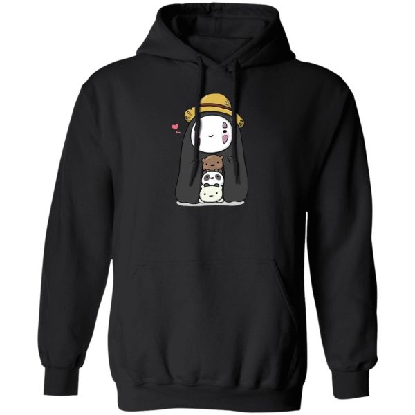 Spirited Away Director - Kaonashi No Face Wearing a Hat Hoodie-Apparel, Hoodie, kaonashi, no face, Spirited Away, Spirited Away Director